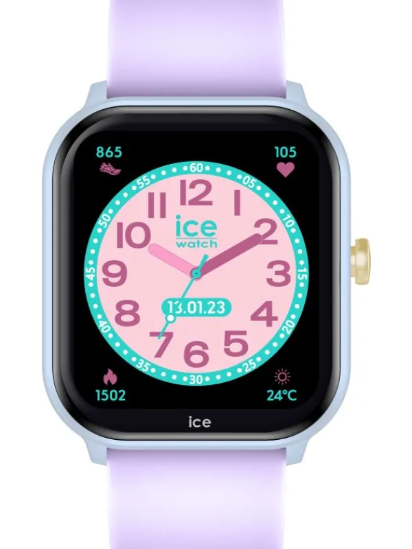 Ice Watch Kinderuhren | Smartwatches-ICE smart junior 2.0 - Soft blue - Purple - 1.75 022800