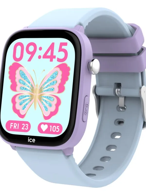 Ice Watch Smartwatches-ICE smart junior 3.0 - Find My - Purple - Soft blue - 1.75 024550