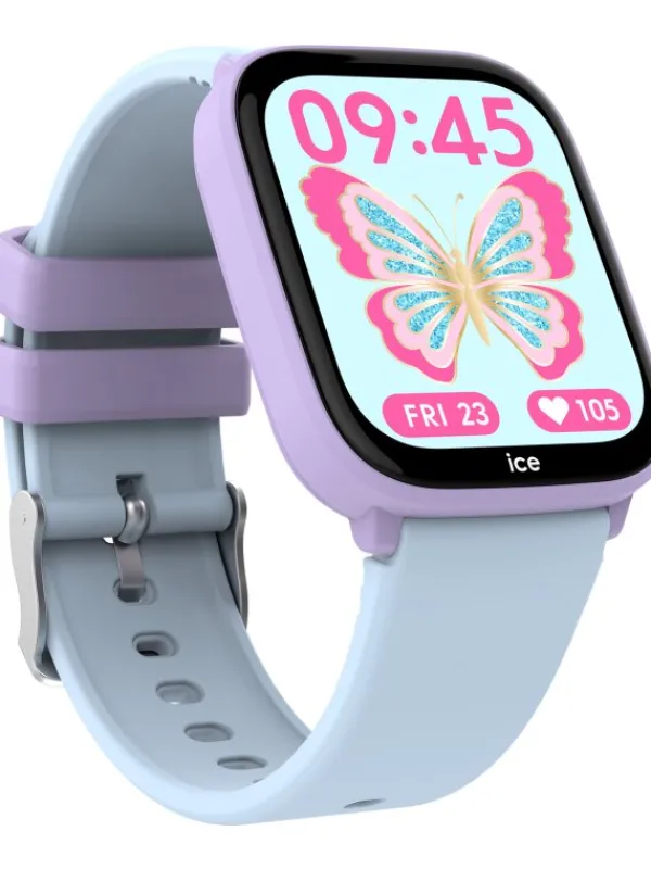 Ice Watch Smartwatches-ICE smart junior 3.0 - Find My - Purple - Soft blue - 1.75 024550