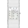 Jacques Lemans Damenuhren-Dublin Ceramic Perlmutt weiß 24mm 1-1940G