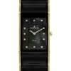 Jacques Lemans Damenuhren-Dublin Ceramic Perlmutt schw/g. 24mm 1-1940J