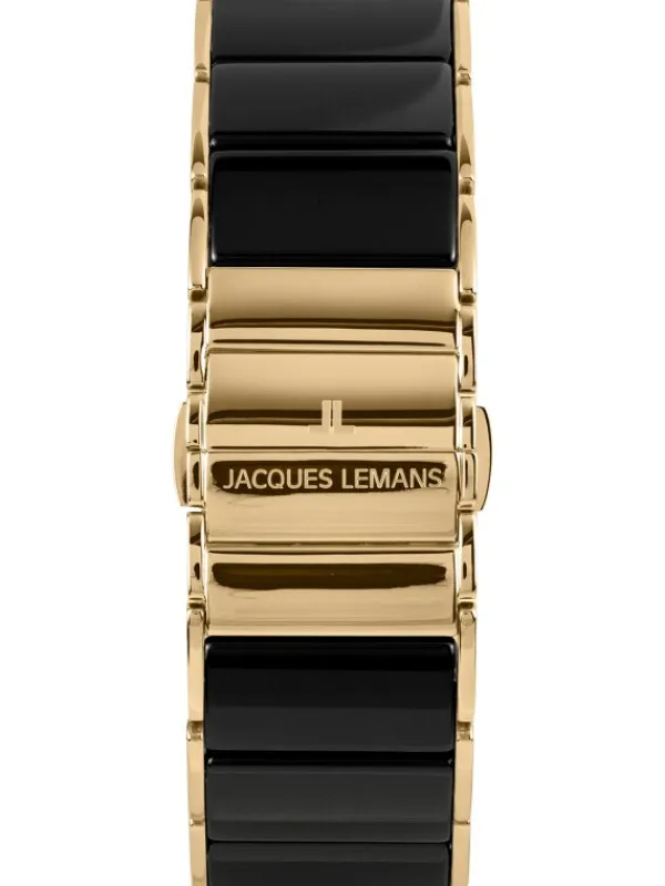 Jacques Lemans Damenuhren-Dublin Ceramic 24mm bicolor 1-1940C