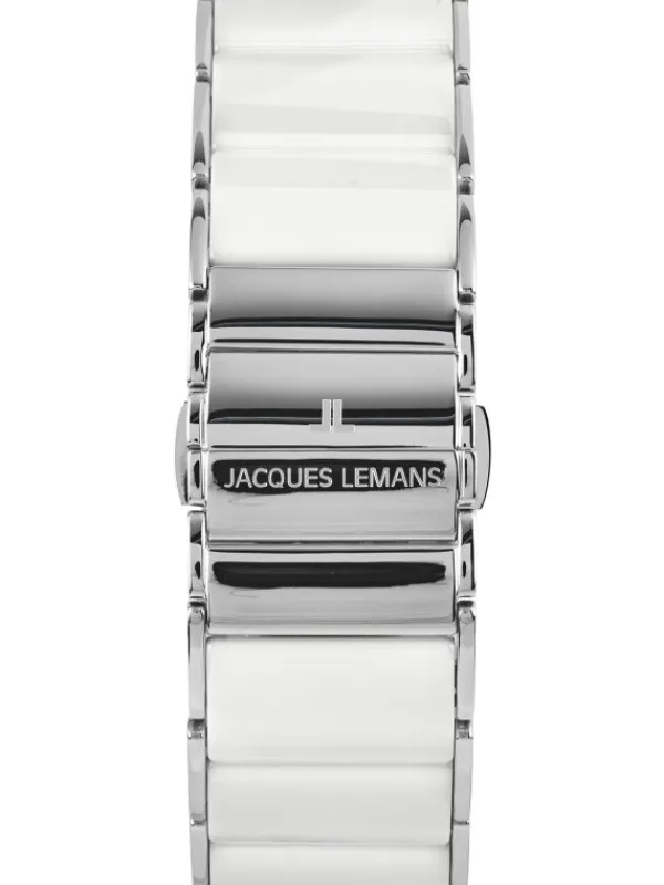 Jacques Lemans Damenuhren-Dublin Ceramic 24mm weiß 1-1940B