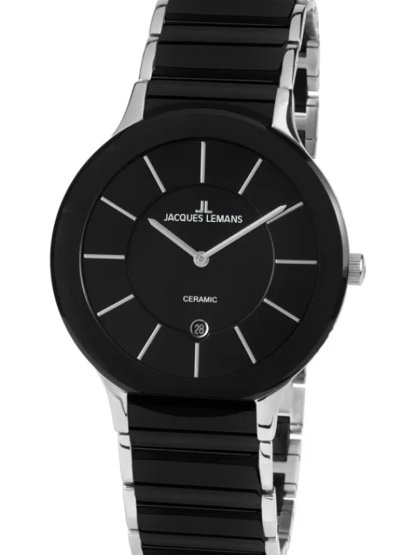 Jacques Lemans Herrenuhren-Dublin Keramik 40mm 1-1855A