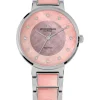 Jacques Lemans Damenuhren-Eco Power Perlmutt Rosa 1-2108D