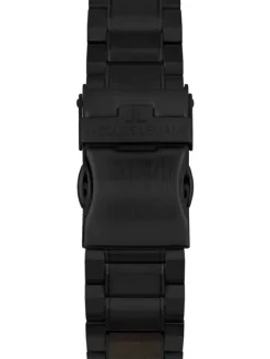 Jacques Lemans Herrenuhren-Eco Power Chrono Holz schw. 1-2115M