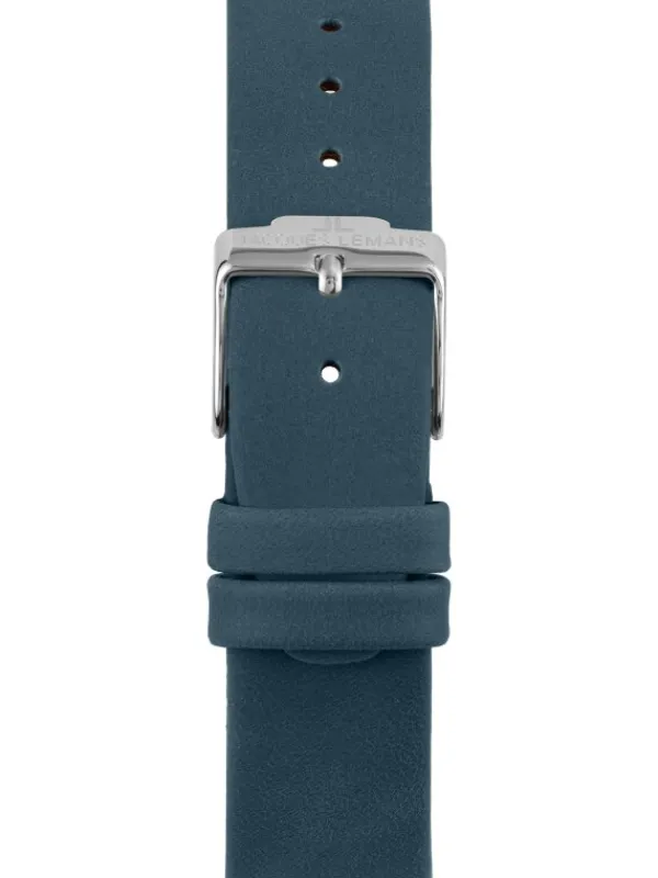 Jacques Lemans Damenuhren-Eco Power Solar Perlmutt Blau 1-2112B