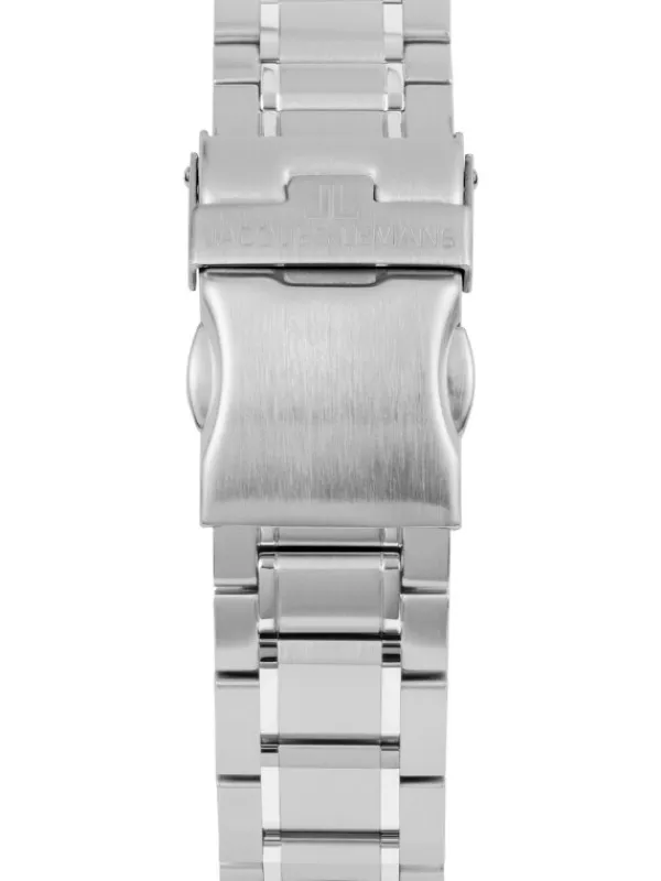 Jacques Lemans Herrenuhren-Hybromatic Silber 1-2130F