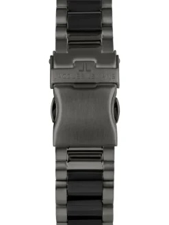 Jacques Lemans Herrenuhren-Hybromatic Ceramic Grau 1-2222A