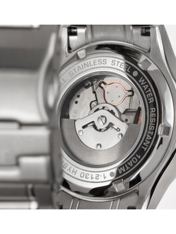 Jacques Lemans Herrenuhren-Hybromatic Silber 1-2130F