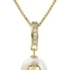 Jacques Lemans Halsketten + Collier-Kette Perle Herz SE-C177H