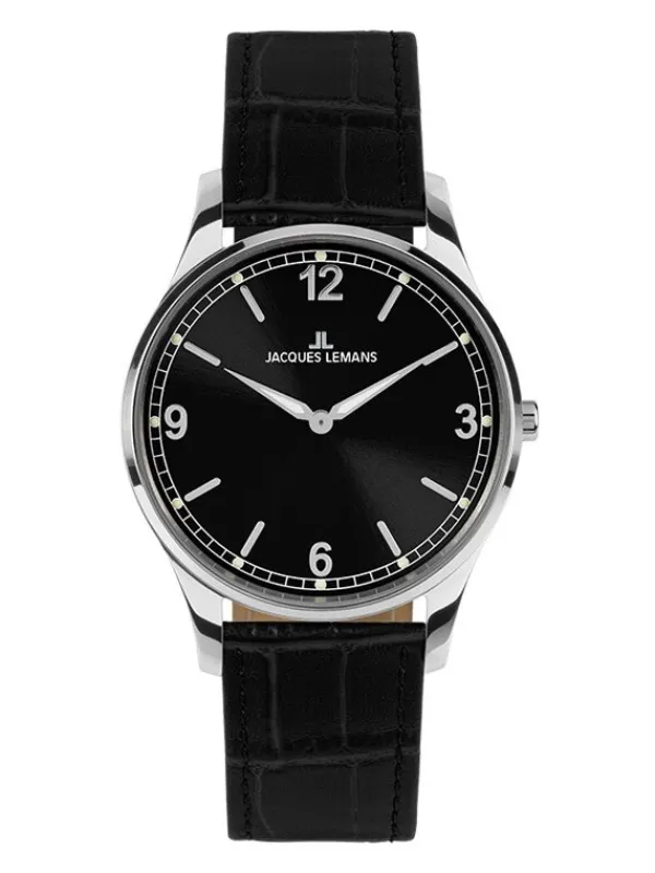 Jacques Lemans Damenuhren-London 32mm schwarz 1-2129A