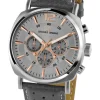 Jacques Lemans Herrenuhren-Lugano Chronograph grau 1-1645L