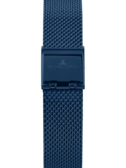 Jacques Lemans Damenuhren-Milano 34 blaues Band 1-2110G