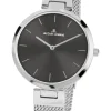 Jacques Lemans Damenuhren-Milano 34mm anthrazit 1-2110A
