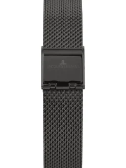 Jacques Lemans Damenuhren-Milano 34mm grau roség. 1-2110J