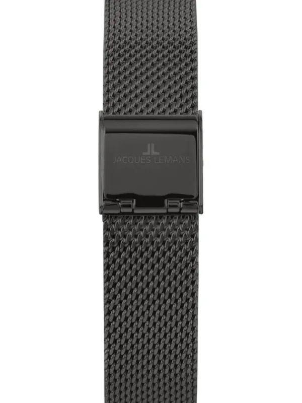 Jacques Lemans Damenuhren-Milano 34mm grau roség. 1-2110J