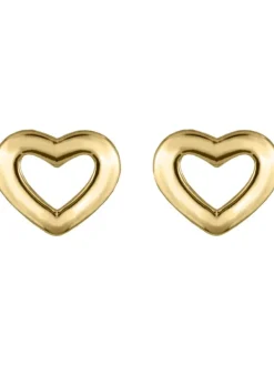 Jacques Lemans Ohrschmuck-Ohrstecker Herz goldf. SE-O189B