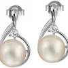 Jacques Lemans Ohrschmuck-Ohrstecker Perle SE-O119A