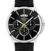 Jacques Lemans Herrenuhren-Sydney 42mm Chrono Leder 1-1542A