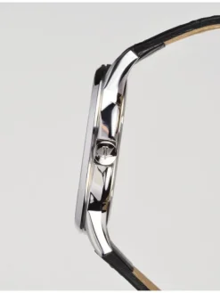 Jacques Lemans Herrenuhren-Sydney 42mm silberf. Leder 1-1540B