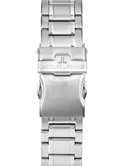 Jacques Lemans Herrenuhren-Sydney 42mm Chronograph Blau 1-1542I