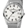 Jacques Lemans Herrenuhren-Vienna 40mm Milanaise 1-2002I