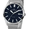 Jacques Lemans Herrenuhren-Vienna 40mm Blau 1-2002M