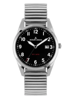 Jacques Lemans Herrenuhren-Vienna 40mm Flexband 1-2002S