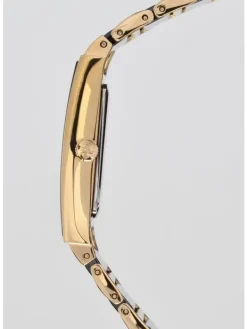 Jacques Lemans Damenuhren-York Ceramic schwarz/goldf. 24mm 1-1594D