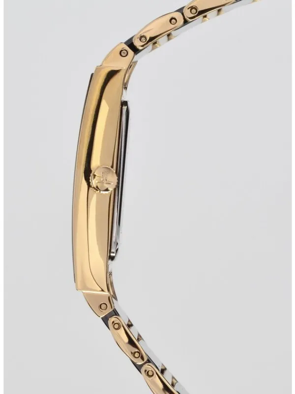 Jacques Lemans Damenuhren-York Ceramic schwarz/goldf. 24mm 1-1594D