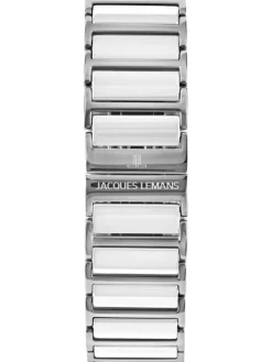 Jacques Lemans Damenuhren-York Ceramic weiß 20mm 1-1651E