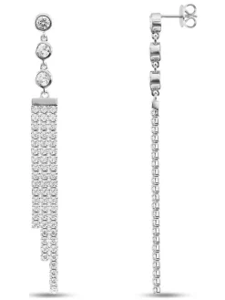 JETTE Ohrschmuck-CASCADE Ohrhänger Zirkonia S.88301099NL