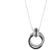 JETTE Halsketten + Collier-CIAO BELLA Halskette Silber schw. S.88601645NL