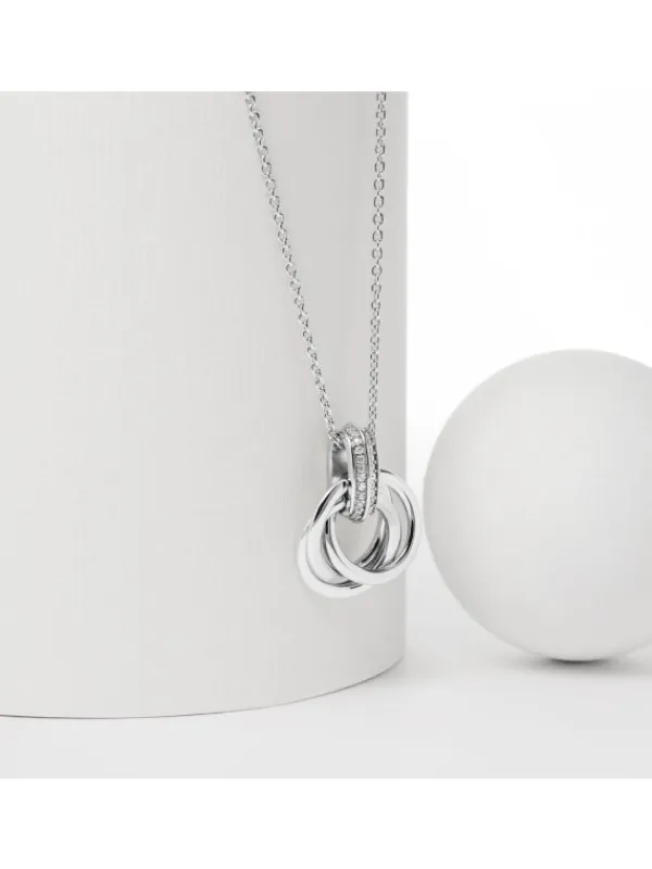 JETTE Halsketten + Collier-CIAO BELLA Halskette Ringe S.88601785NL