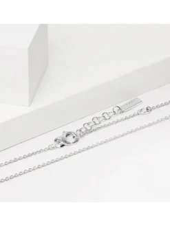 JETTE Halsketten + Collier-CIAO BELLA Halskette Silber schw. S.88601645NL