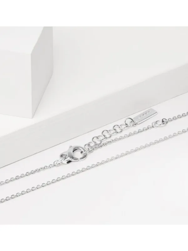JETTE Halsketten + Collier-CIAO BELLA Halskette Silber schw. S.88601645NL