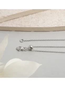 JETTE Halsketten + Collier-COSMOPOLITAN Halskette Silber Ringe Zirkonia S.88854322NL