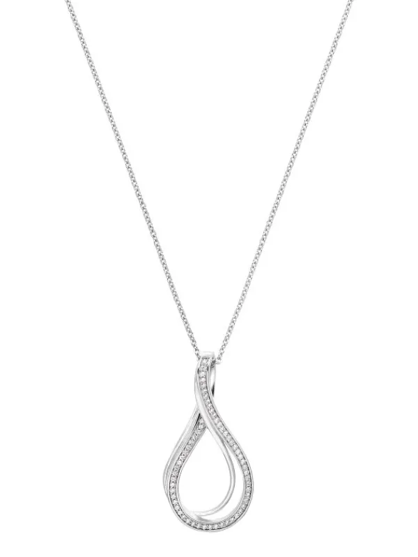 JETTE Halsketten + Collier-INFINITY Halskette mit Zirkonia S.88336089NL