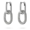 JETTE Ohrschmuck-LIQUID Creole doppel Silber S.88336526NL