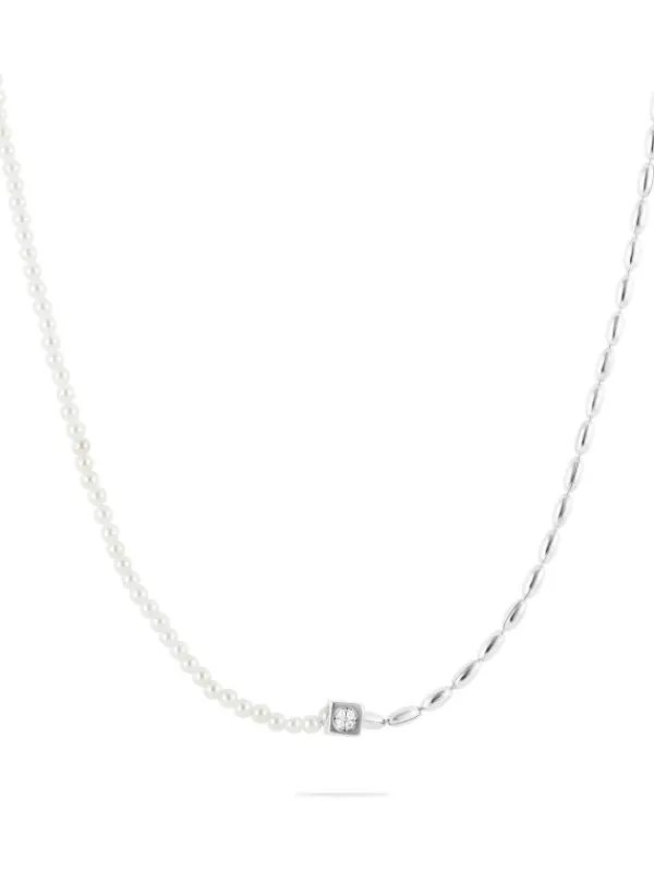 JETTE Halsketten + Collier-NUGGET PEARL Halskette Silber S.88854578NL