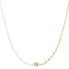 JETTE Halsketten + Collier-NUGGET PEARL Halskette Perle goldf. S.88854586NL