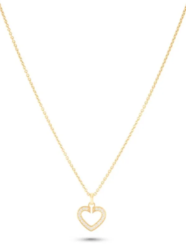 JETTE Halsketten + Collier-SACRED HEART Halskette Herz goldf. S.88340141NL