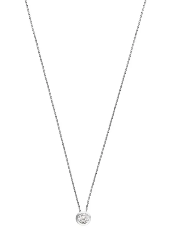 JETTE Halsketten + Collier-SOLITAIRE Halskette Silber S.86505711NL