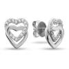 JETTE Ohrschmuck-SWING HEART Ohrstecker Silber S.88184769NL