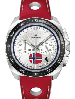JUNGHANS Herrenuhren-1972 Chronoscope FIS Edition Trondheim limitiert 41/4563.00