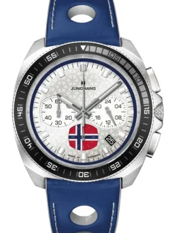 JUNGHANS Herrenuhren-1972 Chronoscope FIS Edition Trondheim limitiert 41/4563.00