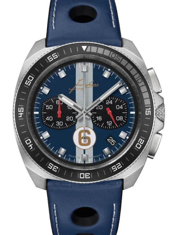 JUNGHANS Herrenuhren-1972 Chronoscope Sports Edition 2025 Ltd 200 blau 41/4577.00