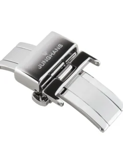 JUNGHANS Schließen-Faltschließe Edelstahl 18 mm poliert 42555-0166