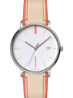 JUNGHANS Damenuhren-FORM Damen Orange 47/4458.00